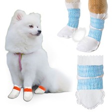 Disposable Dog Booties for Dog Cats,100Pcs Waterproof Pet Booties Paws Protector