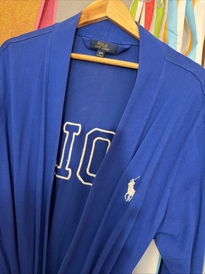 Polo Ralph Lauren Bademantel  M Blau Neu