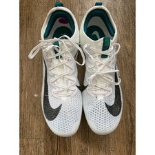 Nike Air Zoom Superfly Elite 2 Track Spikes Mens 10.5 White Volt Sprint Racing