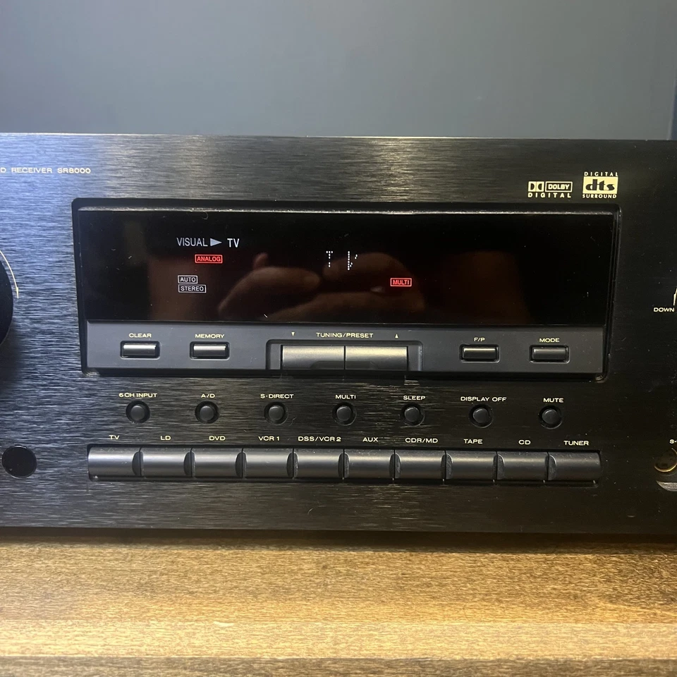 Marantz SR-8000/U1B 5.1 Digital Home Theater Surround Receiver Bundle Powers On - Image 3 of 4