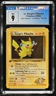 CGC 9 LT. SURGE'S PIKACHU GYM HEROES 1ST EDITION 81/132 (6173)
