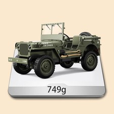 1/10 RC-Geländewagen C8815 4x4 RC Rock Crawler Militär-Lkw RTR-Akku LED-Leuchten