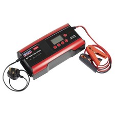 Sealey 12/24V Compact Smart Battery Charger and Maintainer 25A - SCBC25