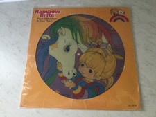 VINTAGE RAINBOW BRITE "PAINT A RAINBOW IN YOUR HEART" VINYL PICTURE DISC RECORD