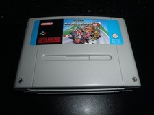 super nintendo SNES -  super mario kart - cart -  tested
