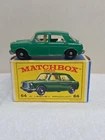Matchbox lesney # 64 MG 1100 W/dog  Original W/box  Play Toy Green White
