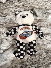 CELEBRITY BEAR Star 24 Jeff Gordon Nascar Book Pin TEDDY Plush Bean Bag JC Inc