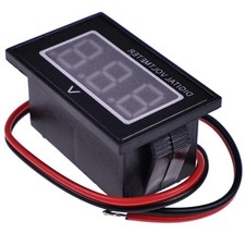 12v Auto Gauge Digital Voltmeter Led Waterproof Monitor Battery Meter 12v Auto Gauge Digital Voltmeter Led Waterproof Monitor Battery Meter