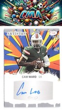 2025 SAGE Artistry #ART-CW Cam Ward Autographs Silver