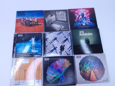 6 x MUSE Cd Collection Hullabaloo 2nd Law Resistance Absolution Showbiz Lot