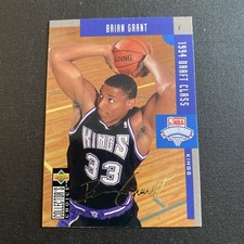 1994 Upper Deck Collector's Choice Gold Signature Brian Grant #413 Rookie RC