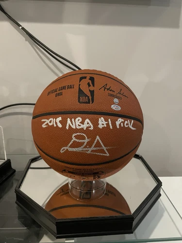 Deandre Ayton Autographed NBA Basketball Inscribed 2018 NBA #1 Pick 3/22 Steiner