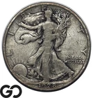 1928-S Walking Liberty Half Dollar, Key San Francisco Date