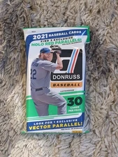 2021 Donruss MLB Baseball Factory Sealed Retail Cello Value Fat Pack w/ Vector