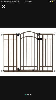 Multi-Use Decorative Extra Tall Walk-Thru Gate