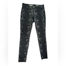 Pilcro and the Letterpress Anthropologie Serif Corduroy Pants Leggings Size 27