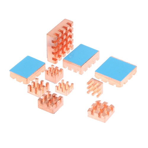 Copper Pin Heatsink Cooler W/Thermal Tape for Laptop GPU CPU VGA Chip Component - Photo 6/22