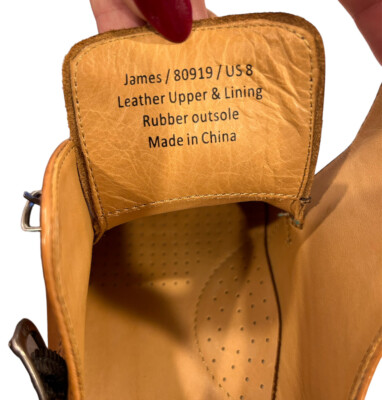 Warfield & Grand James British‎ Tan Double Monk Mens Dress Shoes Size 11.5 80919 Warfield & Grand Double Monk Strap Men main image 2