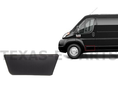 New Fits 2019-2023 Ram Promaster Left Front Door Trim Side Molding Black LH 1500