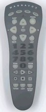 Magnavox 4 Device Universal TV VCR Cable Aux Remote Control Gray Magna Ready