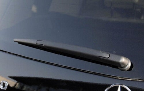 For Mercedes-Benz GLK 2009-2015 ABS Chrome Rear Window Rain Wipers Cover Trim - Picture 7 of 12