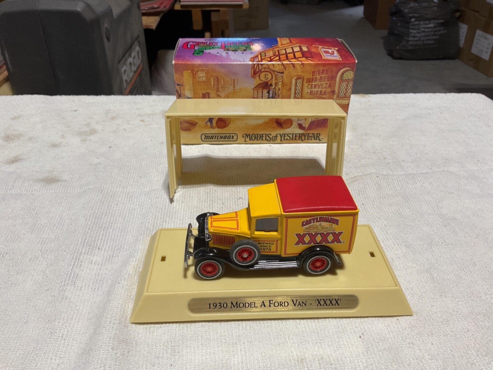 MATCHBOX MODELS OF YESTERYEAR #YGBO1 1930 MODEL A FORD VAN XXXX BRAND NEW IN BOX