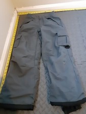 Iceburg Outerwear Snow Pants Snowboard Ski Size Youth Small 8-10 Gray S S173 