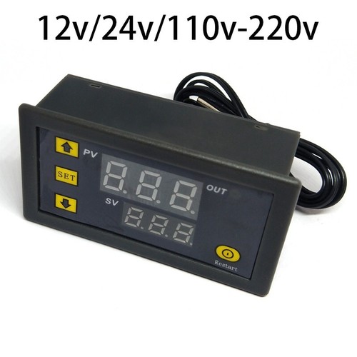 Digital Temperature Controller Thermostat Meter Temp Sensor Regulator - Picture 3 of 37