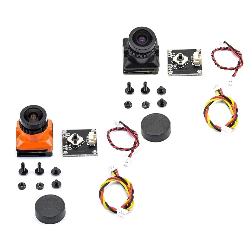 1 3 CMOS 1500TVL Mini FPV Camera 2.1mm Lens Power 5V 30V PAL NTSC