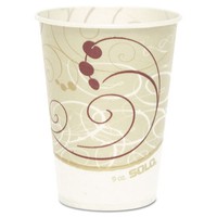 Solo Waxed Paper Cold Cups 9 Oz. Symphony Design 100/bag R9nsym on sale Solo Waxed Paper Cold Cups 9 Oz. Symphony Design 100/bag R9nsym on sale