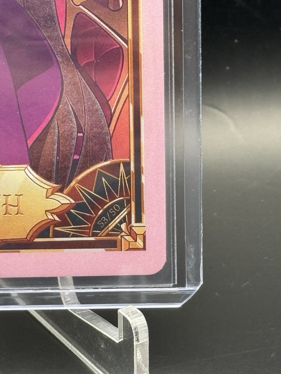 Hazbin Hotel Card - Lilith 53/50 SECRET RARE PINK FOIL - 2nd
