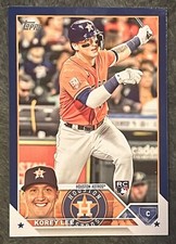 2023 Topps Series 1 Korey Lee RC ROOKIE Royal Blue Border Parallel Insert (#90)