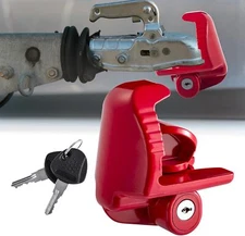 Trailer Tongue Lock Hitch Coupler Universal Fit 1-7/8",2",2-5/16" Anti Theft Set