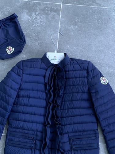 RARE Worn 2 Times Kids Girls MONCLER ALIX Down Jacket Coat Puffer 4 Years 104cm - Picture 2 of 11