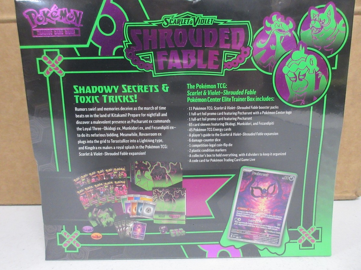 ざ*あ様 Shrouded Fable エリートトレーナーボックス Pokemon TCG Scarlet & Violet Shrouded Fable Pokemon Center
