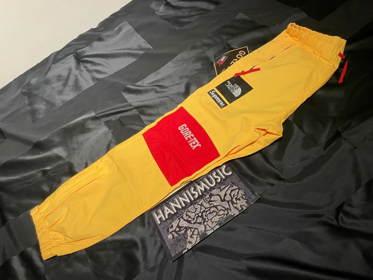 SS17 SUPREME x THE NORTH FACE TRANS ANTARCTICA EXPEDITION GORE PANT YELLOW S