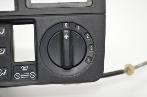 1988-91 BMW E30 325i 325is 325 318i 318is HVAC Climate Control Panel Radio Trim - Picture 4 of 8