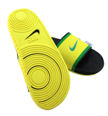 New NIKE Offcourt Oregon Ducks Men Size 10 Yellow/Green Team‎ Logo Slide Sandals NIKE Offcourt Oregon Ducks Men Size 9 Yellow/Green Team Logo  main image 4