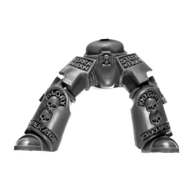 Paire De Jambes Terminator Chevalier Gris Warhammer 40K - Bits GKTE04 Comme Neuf