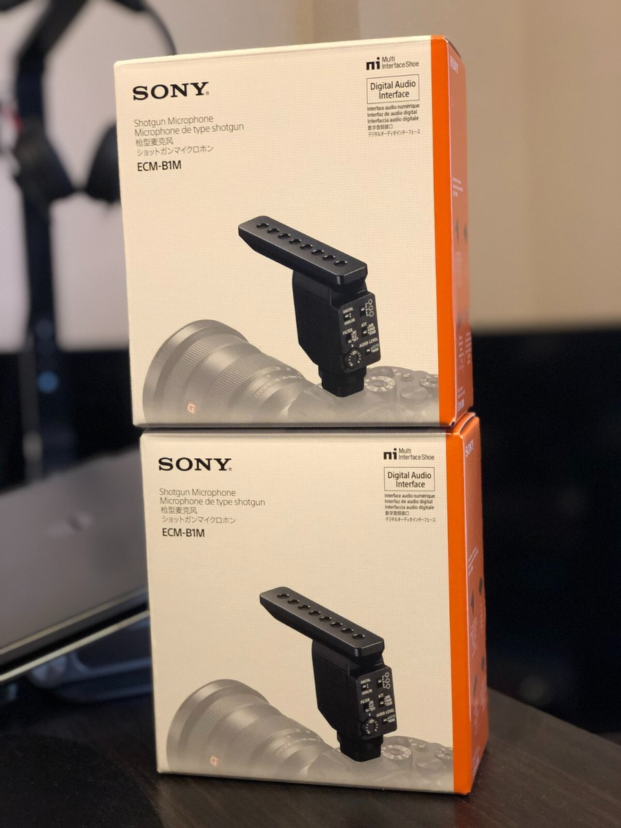 SONY ECM-B1M ショットガンマイクロホン