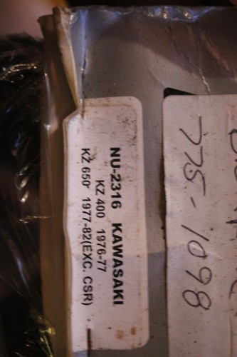 UNI NOS AIR CLEANER FILTER FOR KAWASAKI 1976 1977 KZ400 , 77 1978 - 1982 KZ650 - Picture 2 of 2