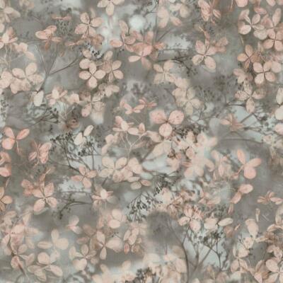 Erismann Blossom Play of Light Pink/Salbeigrün Luxus Vinyltapete 10415-10