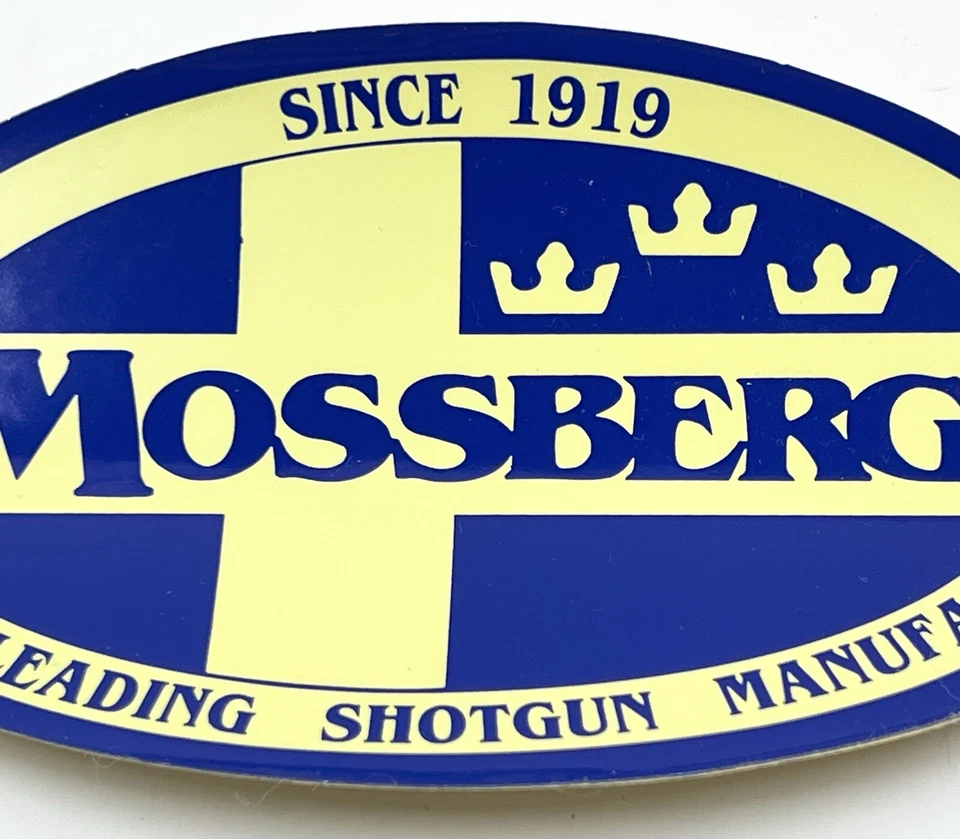 Lot Of 12 Mossberg Firearms Tre Kronor Three Crowns Since 1919 Decal Sticker 3x5 - Image 3 of 4