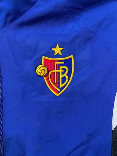 Basel Switzerland Football Soccer Longsleeve Jacket Adidas 2013 Mens size M - Picture 3 of 12