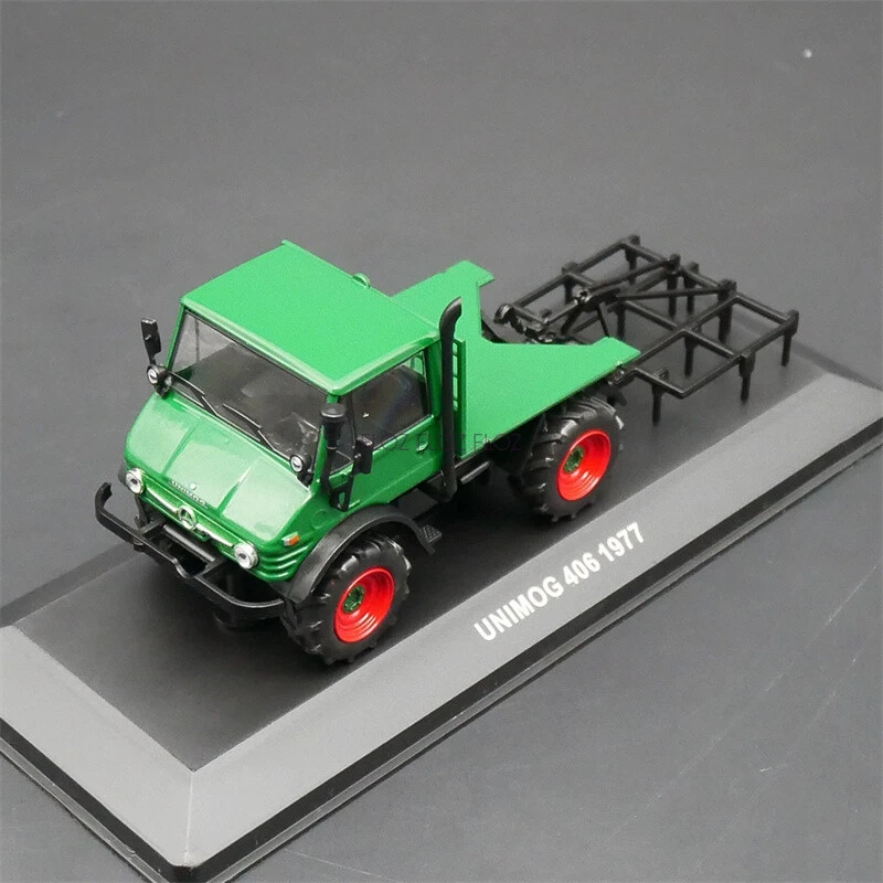 for IXO for Mercedes for Benz for Unimog 406 1977 Farm Tractor 1:43 Pre-built - Image 4 of 4