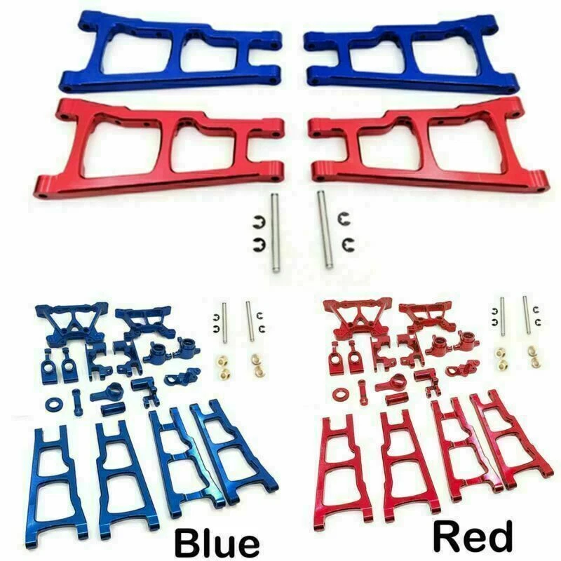 Aluminum Metal Upgrade Set Full Kit For 1/10 TRAXXAS SLASH 4x4 RC Car Truck - Image 3 of 4