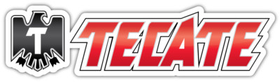 Tecate Sticker Car Bumper Decal  - 6'' or 8''