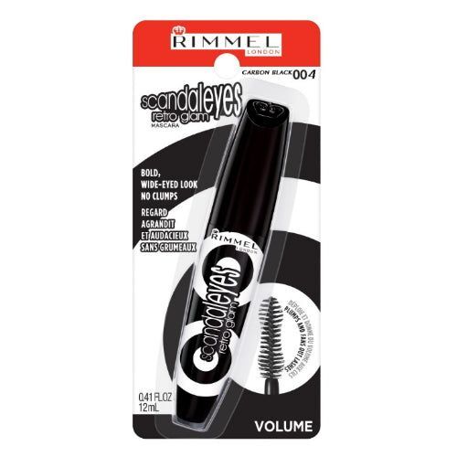 Rimmel London Scandaleyes Retro Glam Volumizing Mascara for Bold Lashes