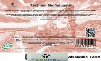 24x Meisselpaste 400g Lube Shuttle  oder S400 Kartusche Meisselfett 