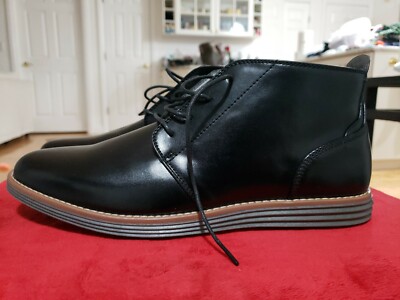 Harrison Myles Ultralight Lace Up Black Dress Shoes B-1906 without  Box